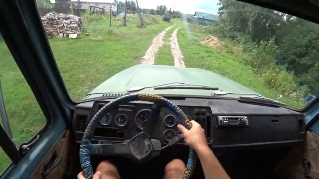 ЕДУ на ГАЗ 53 4.2 MT - POV TEST DRIVE / Тест драйв от первого лица