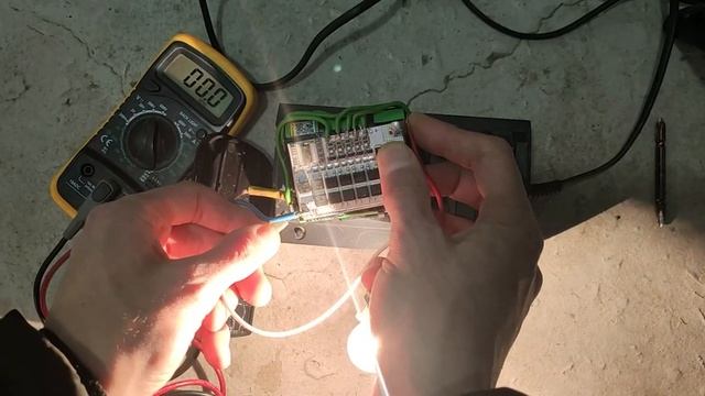 Плата bms 5s уходит в защиту.