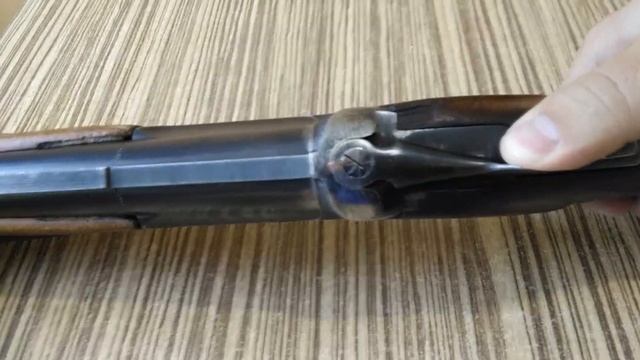 Механизм запирания стволов ИЖ-27. Визуальный контроль степени износа.