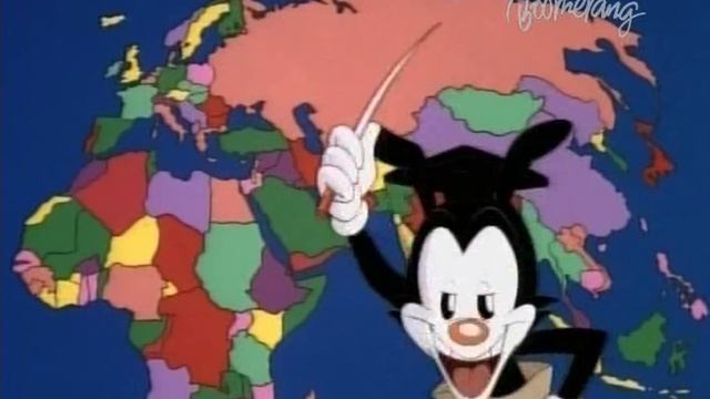 Animaniacs - Yakko's World (Russian) [2014 dub by Boomerang]