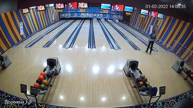 Первенство России по боулингу 2022 г. Омск 31 января Cam -1