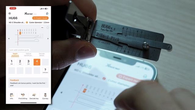 КАК ПОЛЬЗОВАТЬСЯ ДЕКОДЕРОМ LISHI 2в1 | Нарезка лезвия по пинам