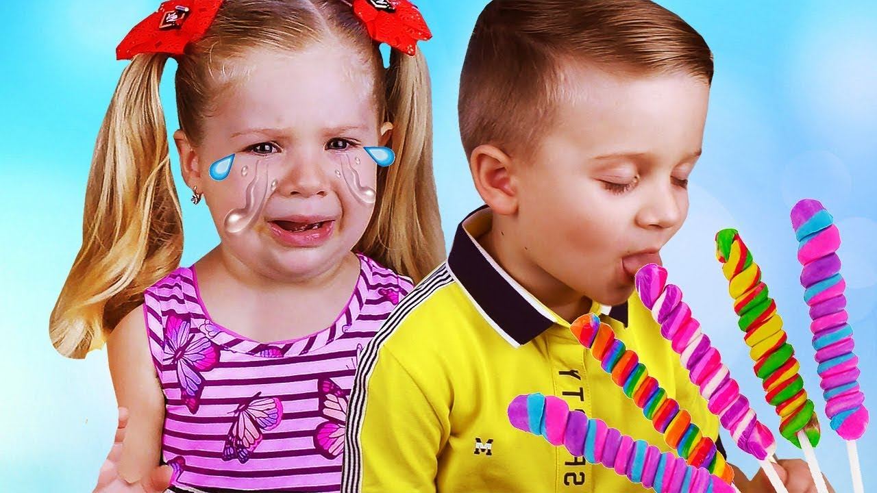 Bad Babies fight Baddest kid steals lollipops to tantrum crybaby Learn colors Finger Family kid song