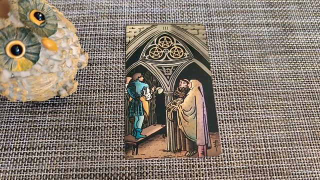 ТРОЙКА ПЕНТАКЛЕЙ/ЗНАЧЕНИЕ АРКАНА ТАРО УЭЙТА