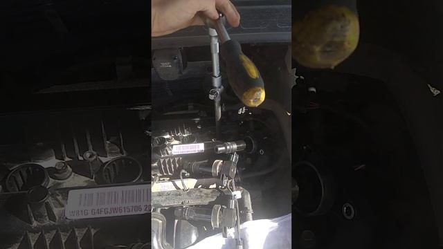 Хендай Крета, правильная замена свечей зажигания!!!