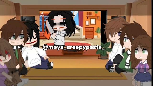 Реакция припипасты из прошлого на будущее ||creepypastas del pasado reaccionan al futuro?¤