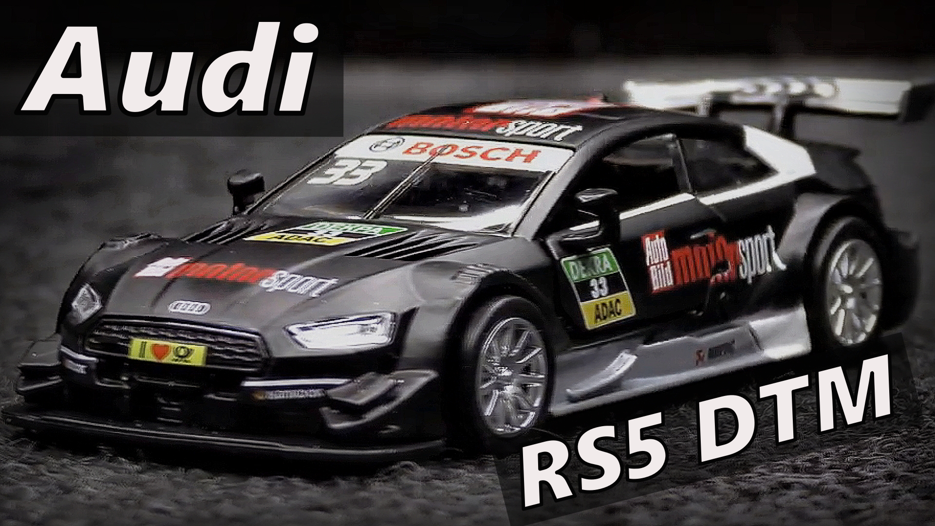 Audi RS5 DTM Модель машины Масштаб 1:43 MSZ Мини-копия автомобиля
