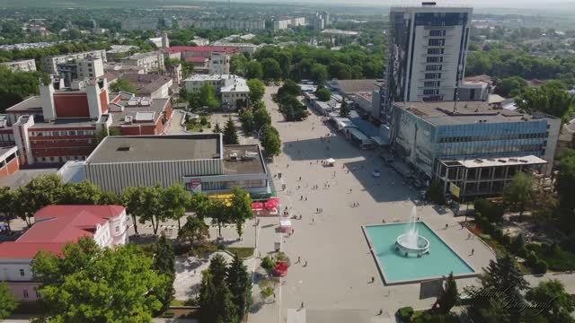 4К Бельцы с высоты птичьего полета-он прекрасен 2021 г.