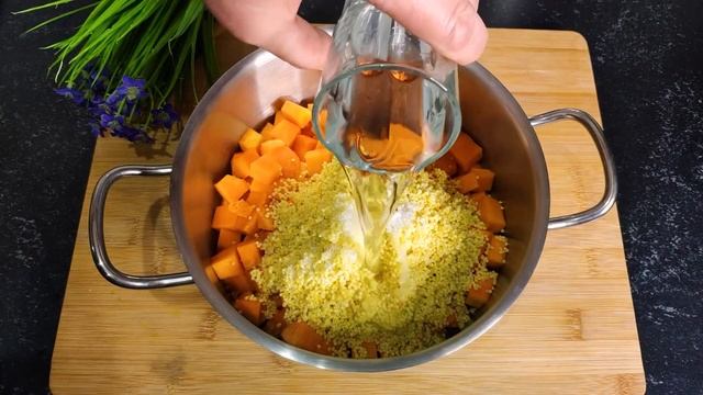Вкуснейшая и Полезная КАША из ТЫКВЫ с пшеном. В сезон ТЫКВЫ часто готовлю на завтрак ТЫКВЕННУЮ Кашу