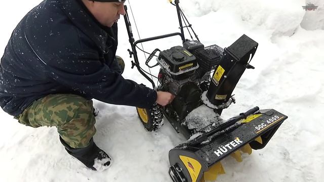 Снегоуборщик Huter SGC-4000/4100 - Что с ним после ТРЕХ ЛЕТ работы в деревне?