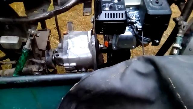Мотоцикл урал с мотором от мотоблока 6.5 лс