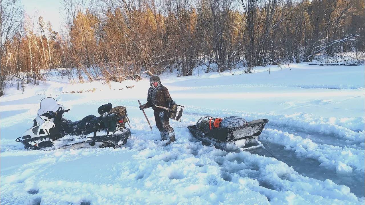 УТАЩИЛИ МЕТАЛЛ. УГОДИЛИ В ПЕТЛЮ БРАКОНЬЕРОВ. ПОПАЛИ В НАЛЕДЬ. НЕ ПОЕЗДКА, А ПОЛНАЯ...