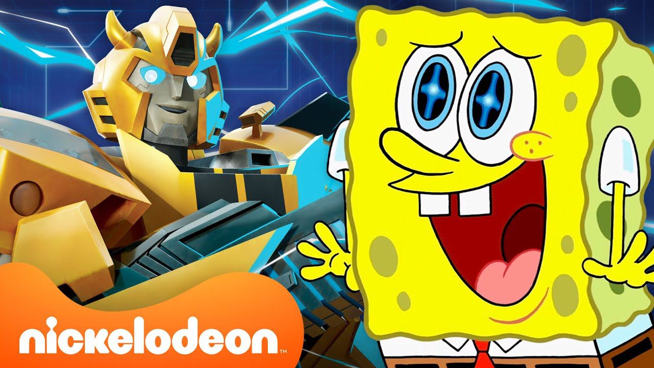 Губка Боб | "Губка Боб" против "Трансформеры" - Битва роботов | Nickelodeon Cyrillic