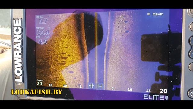 LOWRANCE Elite 9 FS - тест на воде, и сразу ОГРОМНАЯ ЩУКА !! Вот это эхолот!!!