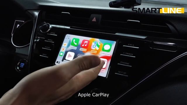 Прошивка функции CarPlay/Android Auto в штатную магнитолу Toyota Camry XV70