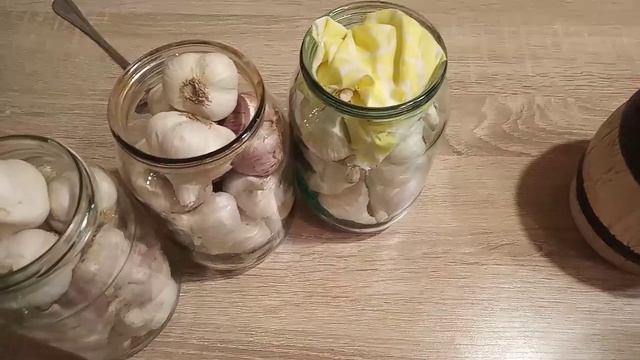 Как сохранить ЧЕСНОК в банках на зиму.