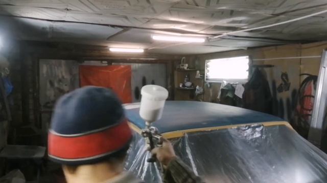 Повторная покраска крыши 2107 почему подняло краску и грунт