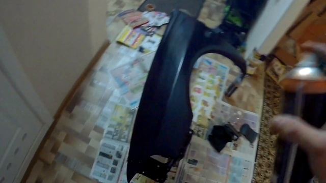КАК ПОКРАСИТЬ КРЫЛО С БАЛЛОНЧИКА