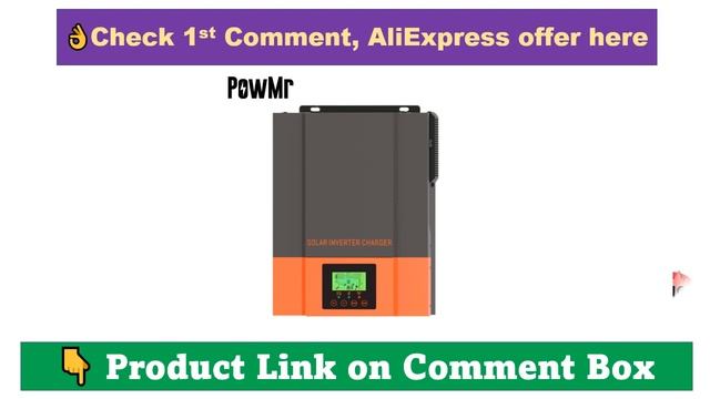 POWMR Wide Voltage 1500W Hybrid Solar Inverter