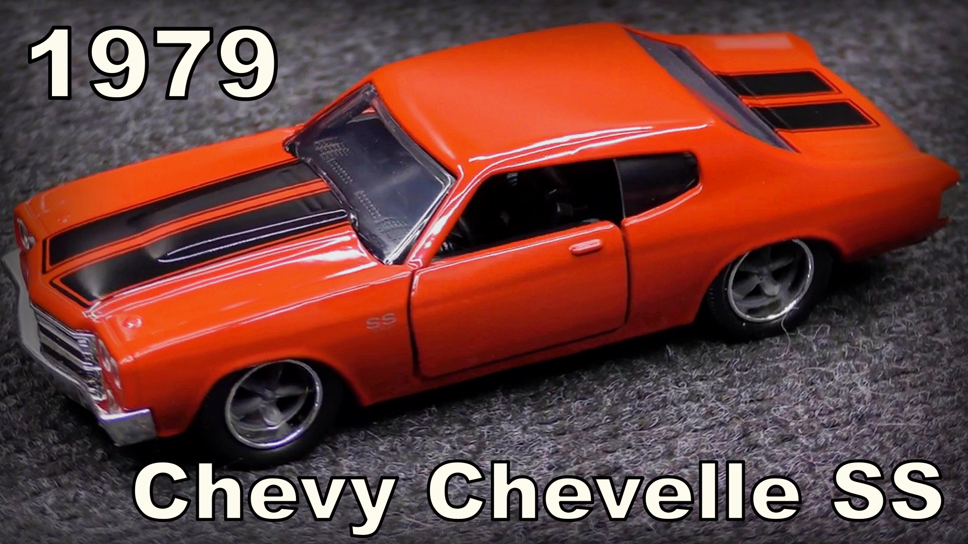Chevy Chevelle SS / 1979 Jada /  Масштаб 1:32 / Точная мини-копия настоящего автомобиля