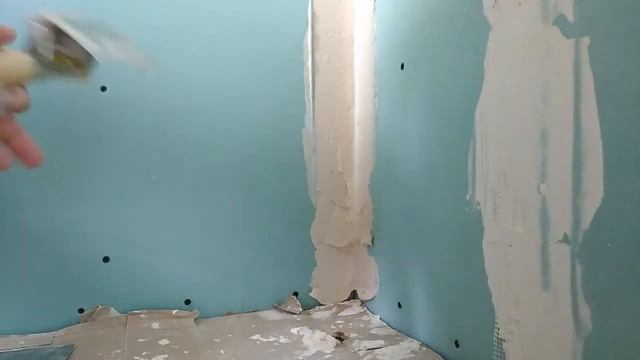 Шпаклевание углов гипсокартона