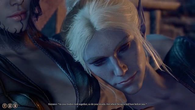 Baldur's Gate 3 - Minthara's Romance Scene FULL