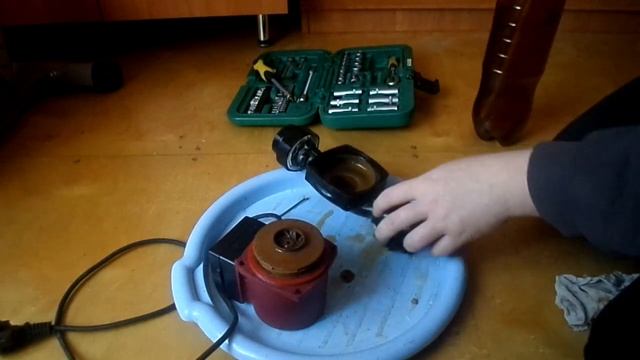 Чистка циркуляционного насоса отопления