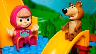 Видео про игрушки - Катание на горке. лучшие мультфильмы для детей на русском.mp4