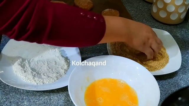 Домашние наггетсы из куриного фарша готовила на ифтар. ناگیت مرغ