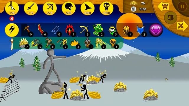 ГОЛОДНЫЕ ЗОМБИ ПРОТИВ СТИКМЕНА ВОБЛЕРИКУСА! Stick war legacy