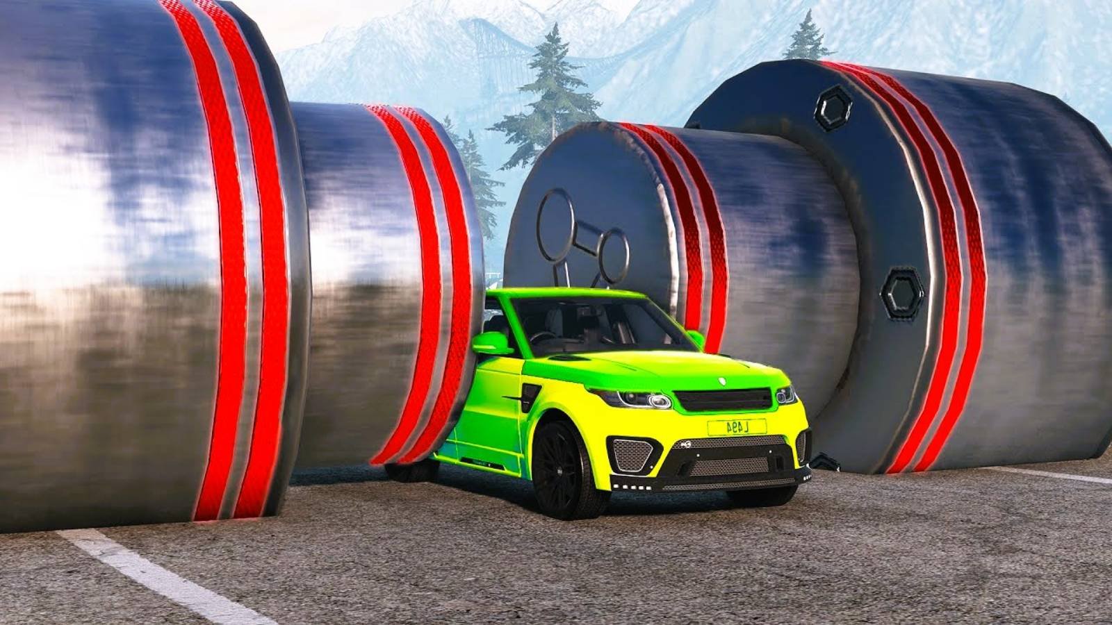 Машины vs Гидравлический Пресс - 2 Часть игра про машины