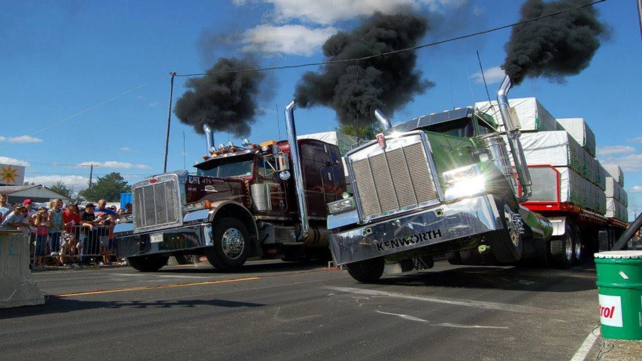Драг рейсинг на грузовиках Trucks Drag Racing