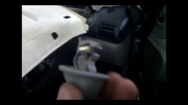 Снятие обшивки потолка renault symbol
