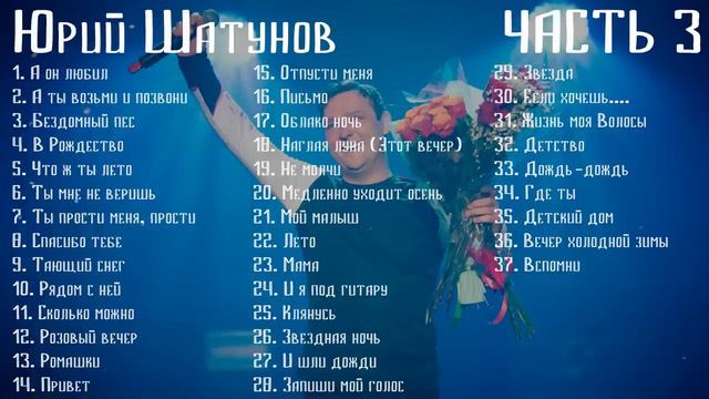 ЮРА ШАТУНОВ Альбом 3 Розовый вечер Юра Шатунов!__#0102music#