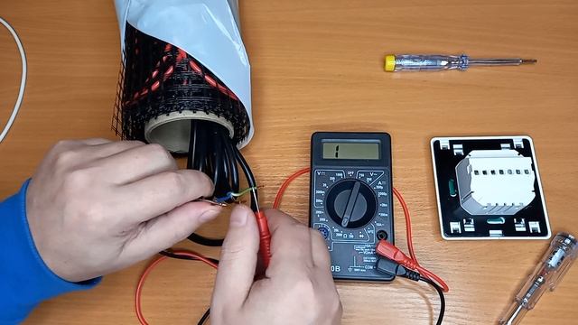 Как проверить работает или нет теплый пол диагностика своими руками