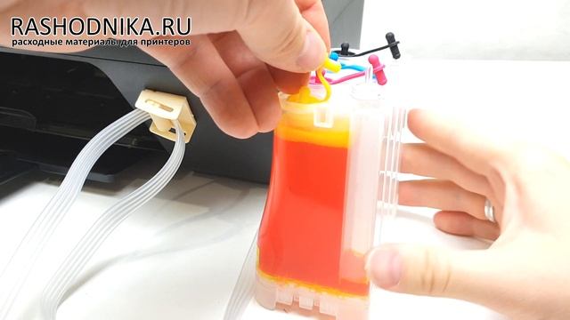 УСТАНОВКА СНПЧ CANON MG2540S /CISS CANON MG2550