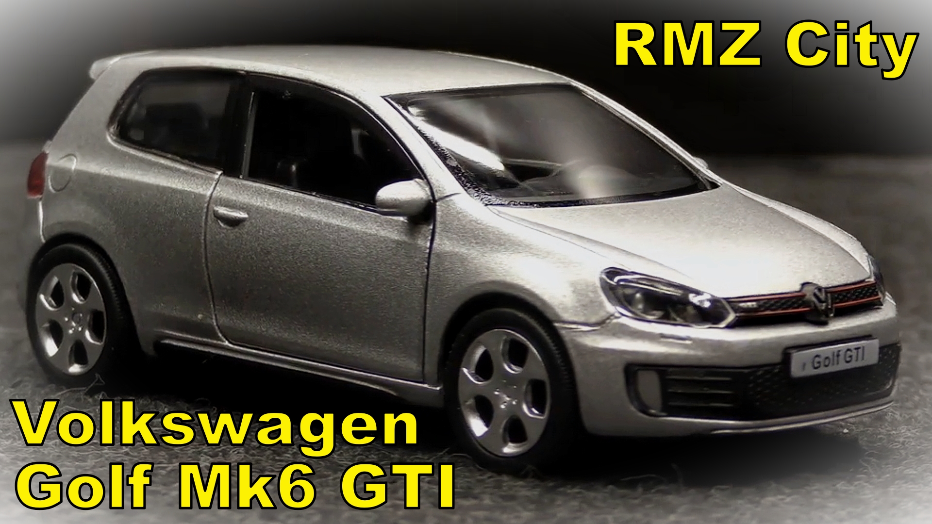 Volkswagen Golf Mk6 GTI / Масштаб 1:36 / RMZ City / Масштабная модель автомобиля