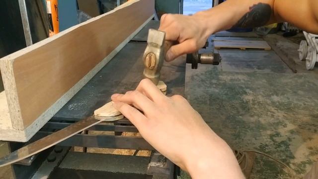 ЗАМЕНА РУКОЯТИ НОЖА И ЗАКЛЕПКИ ИЗ ПРОВОЛКИ