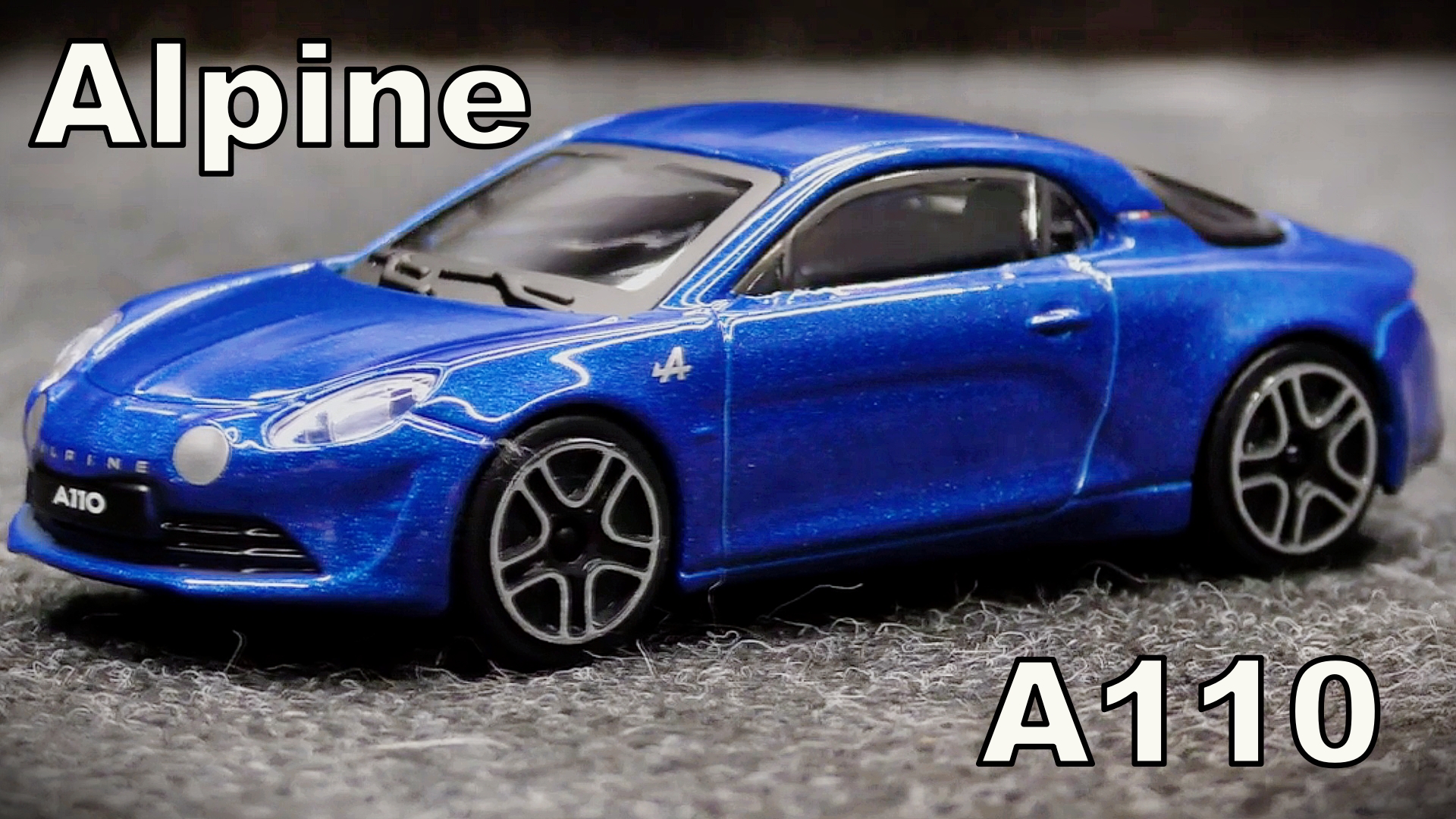 Alpine A110 Гоночный автомобиль Масштаб 1:43 bburago Мини-копия машины