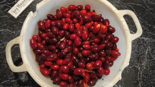 Компот из кизила на зиму без стерилизации