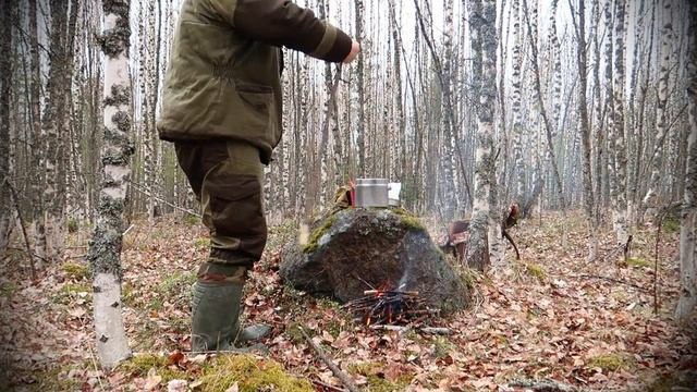 Одиночный поход,3 дня в лесу,поход с палаткой.