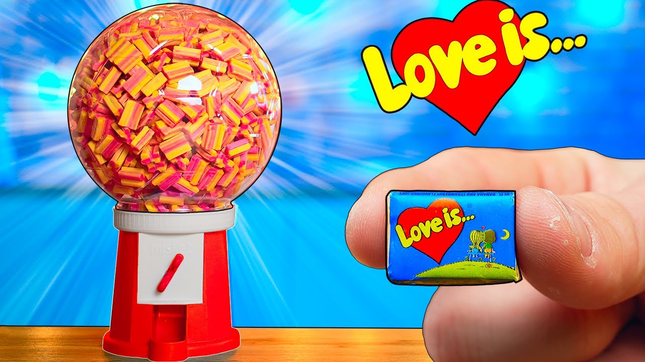 ПОВТОРИЛИ 3 ВКУСНЯШКИ ИЗ СУПЕРМАРКЕТА ЖВАЧКА LOVE IS Toffifee СИНИ МИНИС