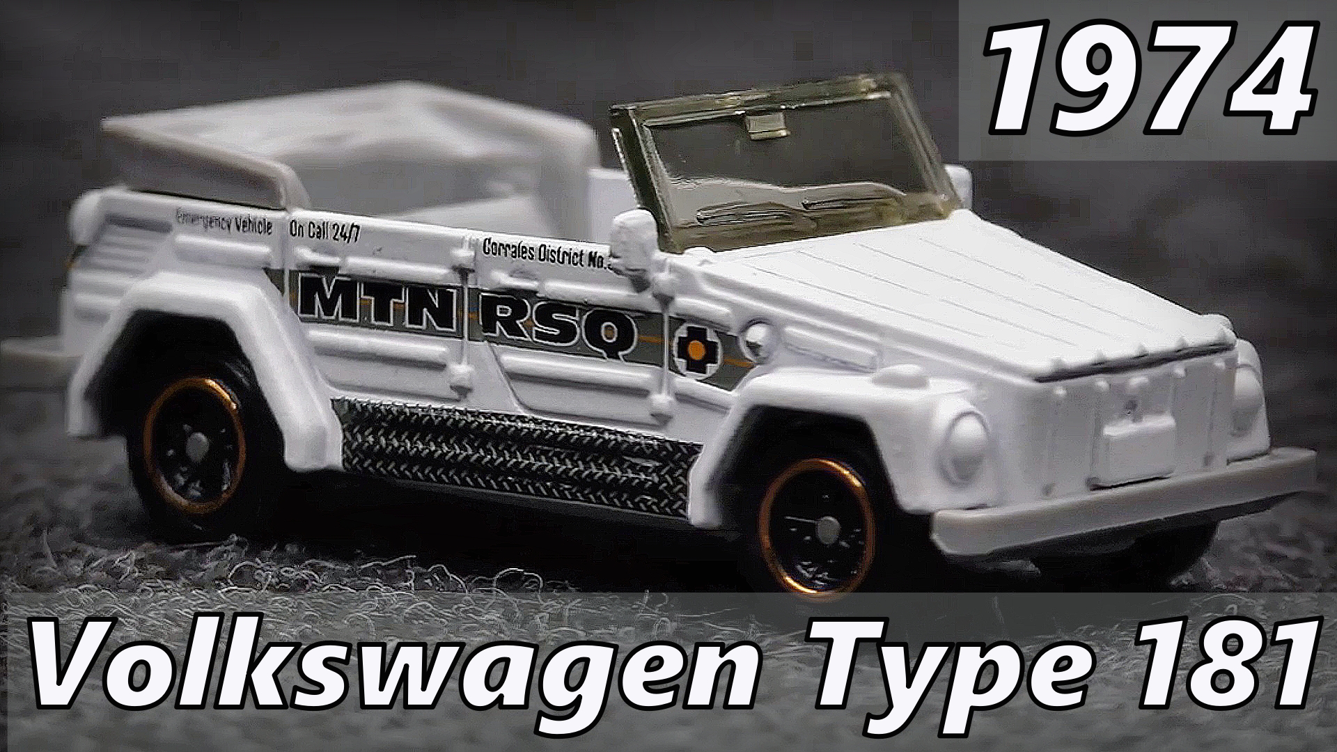 Volkswagen Type 181 Модель машины 1974 Масштаб 1:59 Matchbox Мини-копия автомобиля