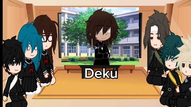 | Past Deku's classmates react to Deku as random gacha tiktok | Part 1 |‼️??‼️