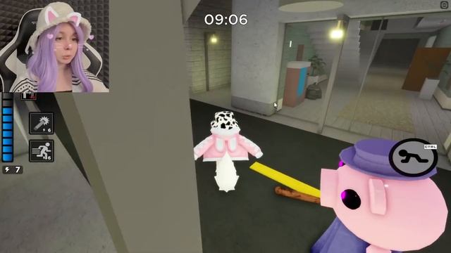 МОЛЧАЛИВЫЙ ПРЕДАТЕЛЬ С ЗАДАНИЯМИ! Roblox Piggy