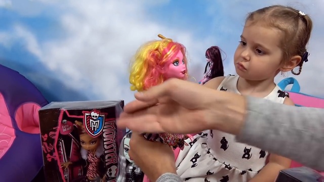 Монстер Хай Большие куклы распаковка игрушек много кукол Big Monster High dolls 