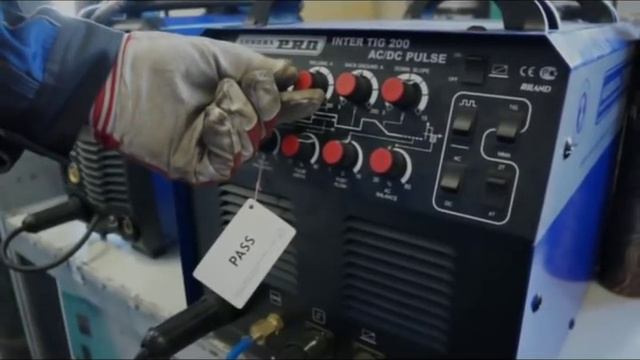 Сварка алюминия для начинающего сварщика. Настройка Aurora InterTIG 200 AC/DC PULSE