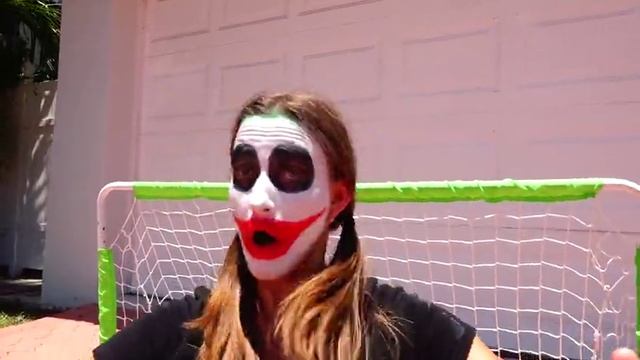 Masha's balls РАЗДАВИЛИ МЯЧИ Balls Сrushed Under Car Wheel of Reckless Joker Spiderman