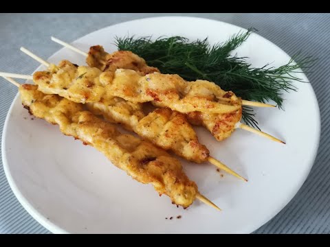 У ВСЕХ ВОСТОРГ ОТ ЭТОГО ФИЛЕ! Рецепт куриного филе на шпажках! Маринованное куриное филе в панировке
