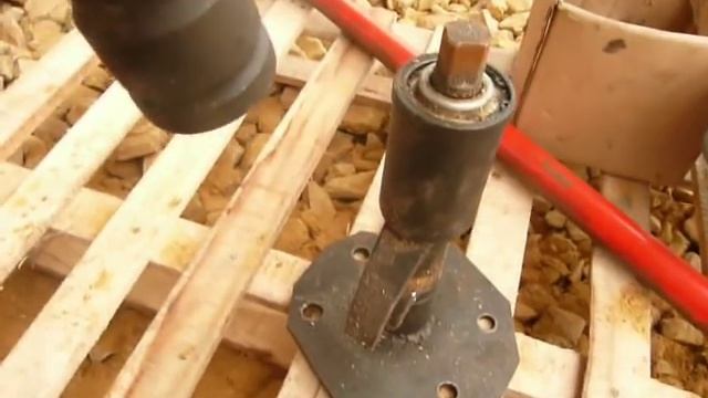 Закручивание винтовых свай своими руками